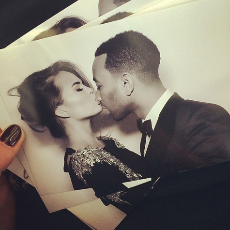John Legend and his wife