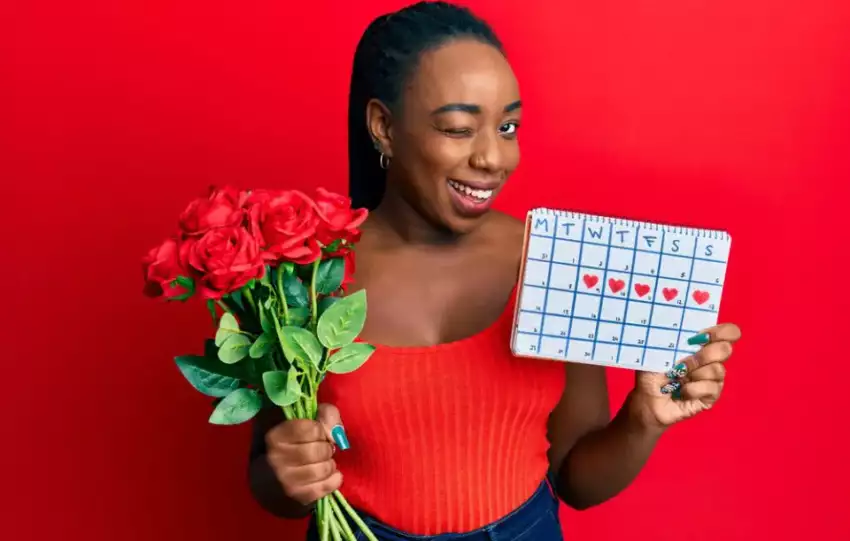 flowers on Valentine's day